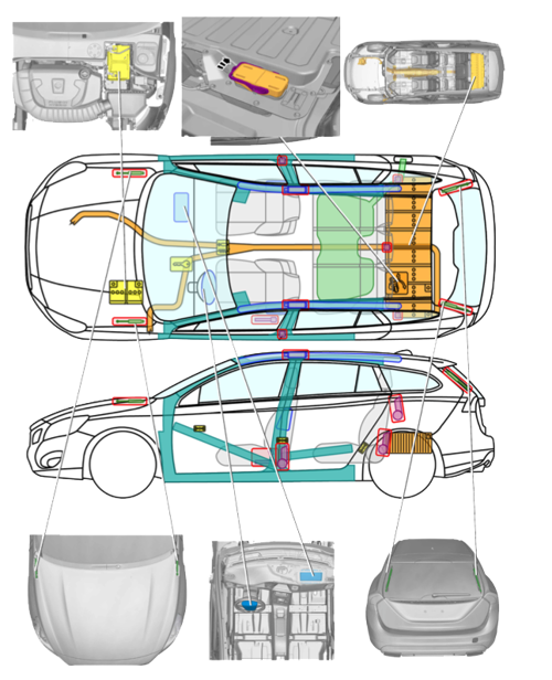 Disclaimer Volvo V60 (2015 2017)